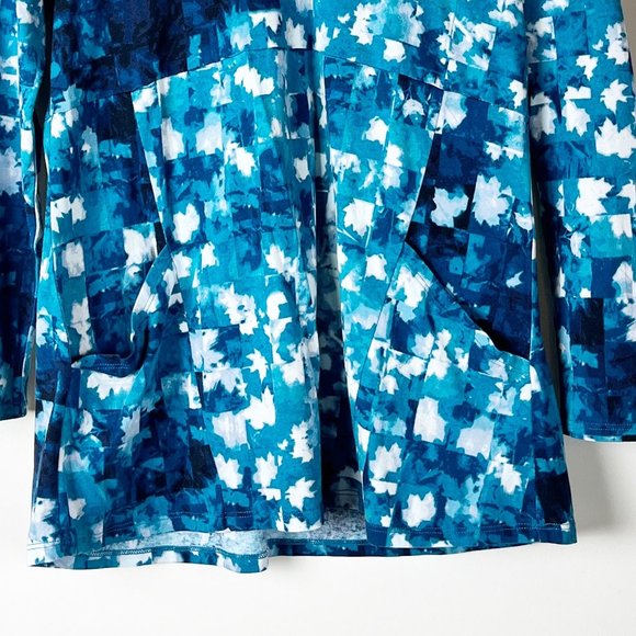 2/$30 Pure Jill V Neck Top S Petite - Picture 6 of 6